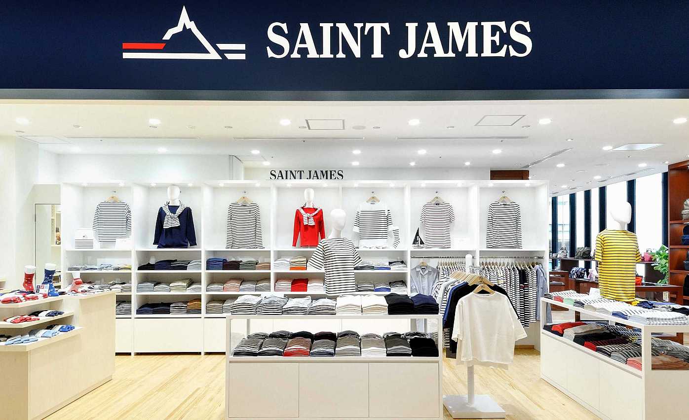 正社員】SAINT JAMES│販売スタッフ募集＊年間休日120日＊ノルマなし